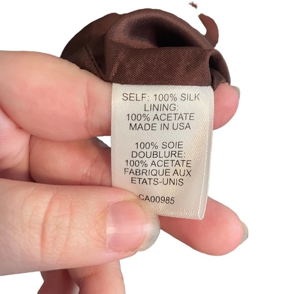 Nanette Lepore 100% Silk Square Patterned Dress w/Belt - Picture 4 of 9